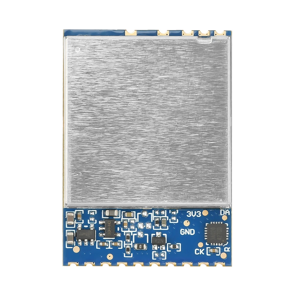Câbles et antenne connectés au module émetteur FPV VM1373R, solution pour transmission sans fil.
