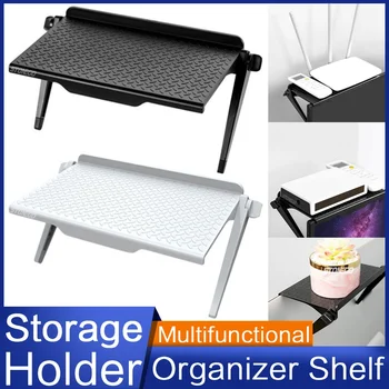 Supporto per lo stoccaggio superiore dello schermo TV Router per schermo del computer multifunzionale Scaffale per organizer in plastica Accessori per la casa S/L Opzionale 1