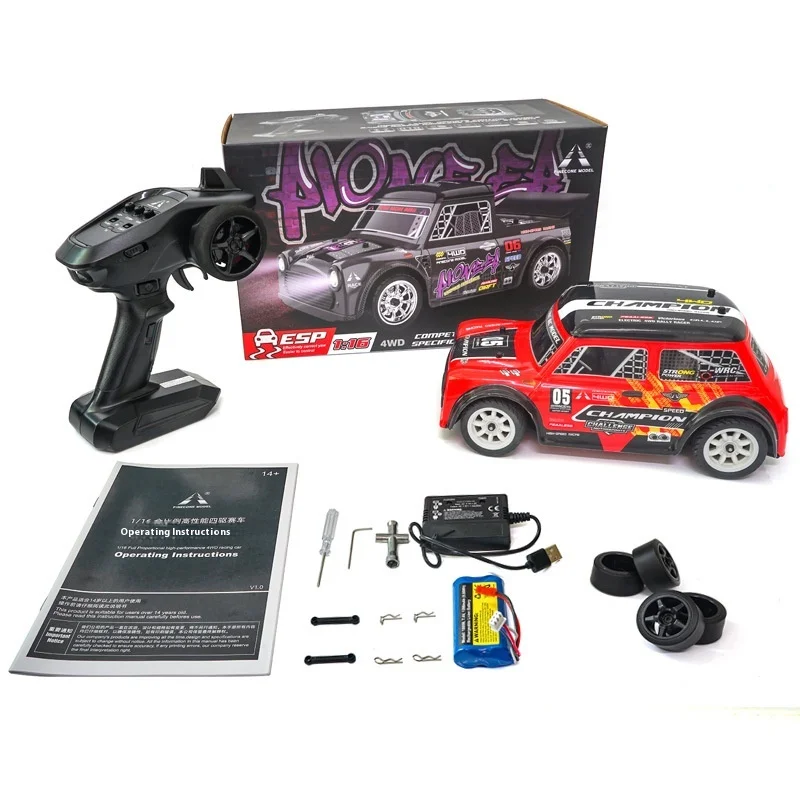 SG1606 SG1605 SG1604 SG1603 1/16 High Speed 2.4G 4WD RC Drift Car LED Light Brushless  Drift Remote Control Racing Car Kids toys 4