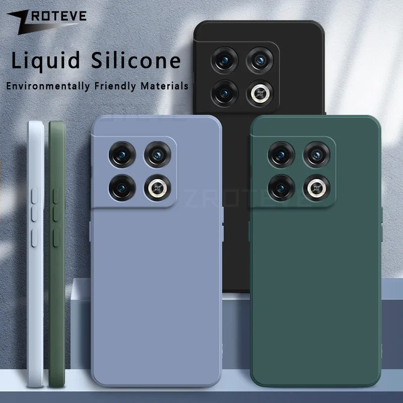 Zroteve Silky Liquid Silicone Soft Phone Case - Enhanced Protection and Comfort