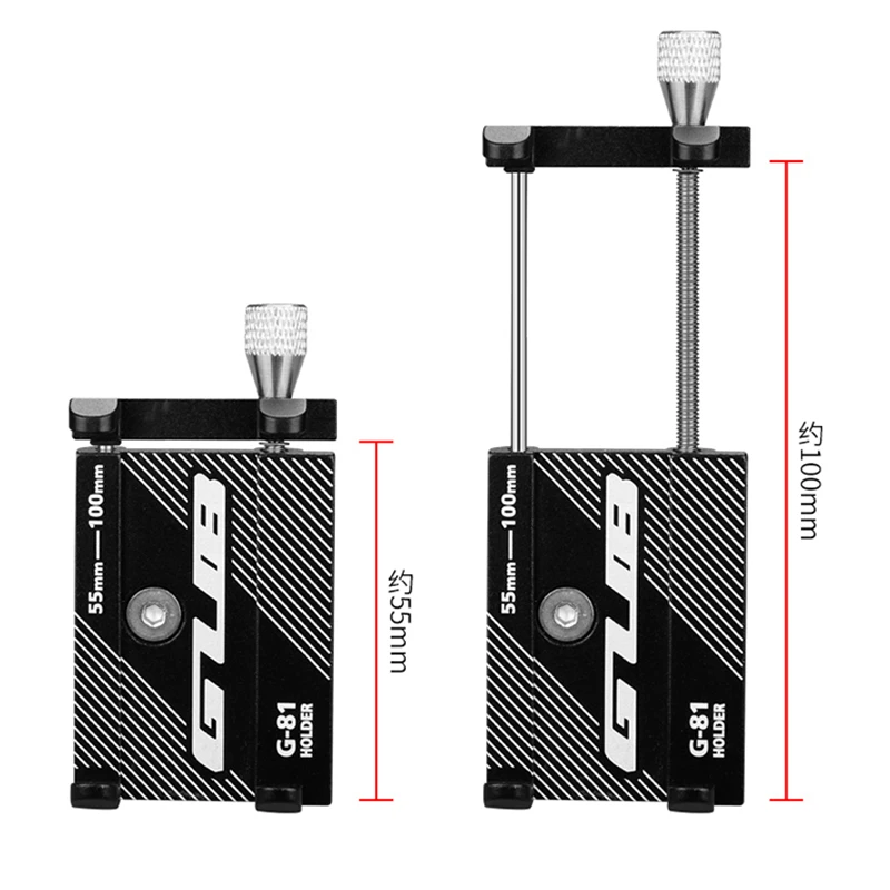 Aluminum Bicycle Phone Holder for 3.5-6.2 inch Smartphone Adjustable Support GPS Bike Phone Stand Mount Bracket GUB G81