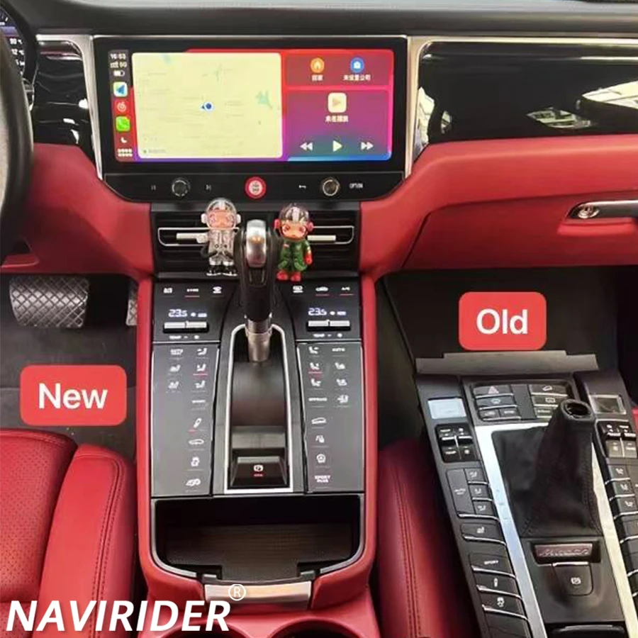Pannello Di Controllo Per Porsche Macan 2014-2021 - Aggiornamento Console Centrale | Installazione Senza Attrezzi - Foto 1