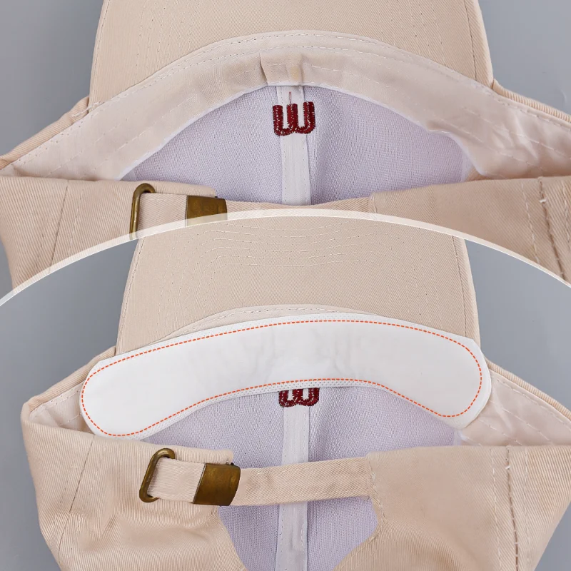 Baseball Cap Hat Sweat Absorber Invisible Sweat Absorber Liner Pads Summer Anti-dirty Absorbing Sweat Sweatband Hat Size Reducer Strip Stickers