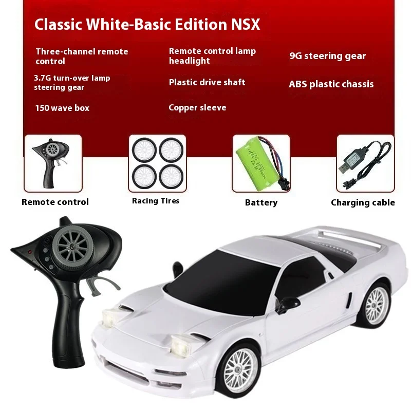 Ldrc Ld1801 Ae86 Rtr Rc Drift Car 1/18 Esp Gyroscope Rc Car Drift Vehicles Led Lights Full Scale Controlled Model Car Toy Gifts 4