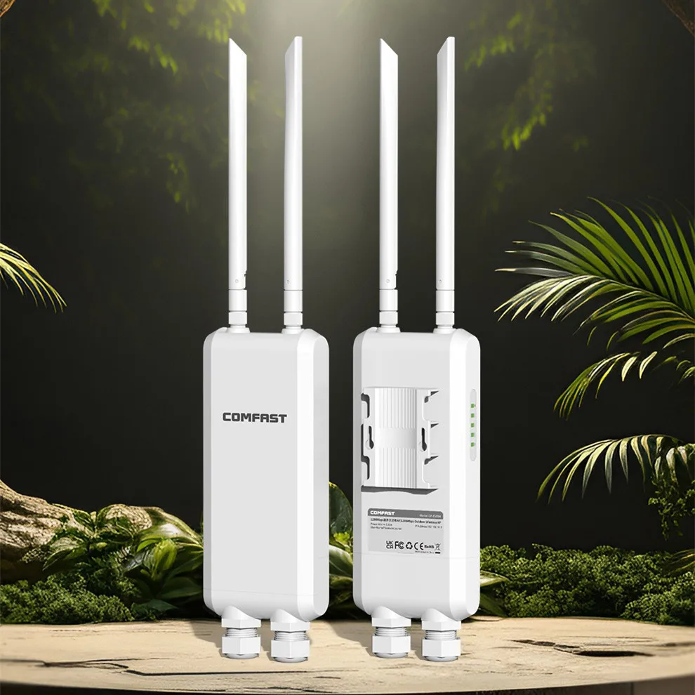 Ponto de Acesso Roteador Wifi para Exterior Repetidor ap sem Fio Extensor de Sinal Antena de Alto Ganho Poe ap Hotspot 5ghz Ac1200 - Imagem 3