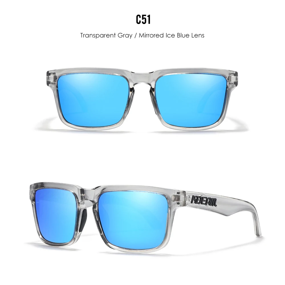 Enhanced Sport Polarized Sunglasses with Photochromic Lenses and Packaging