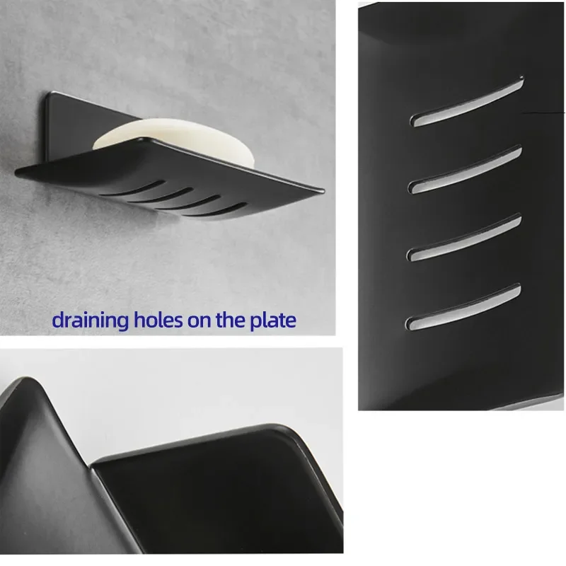 Stainless Steel Bathroom Shower Storage Soap Tray Mesh Rack Soap Dishes Wall Mounted Drain Dish Box 1 Pcs shower soap tray soap dish rack soap holder