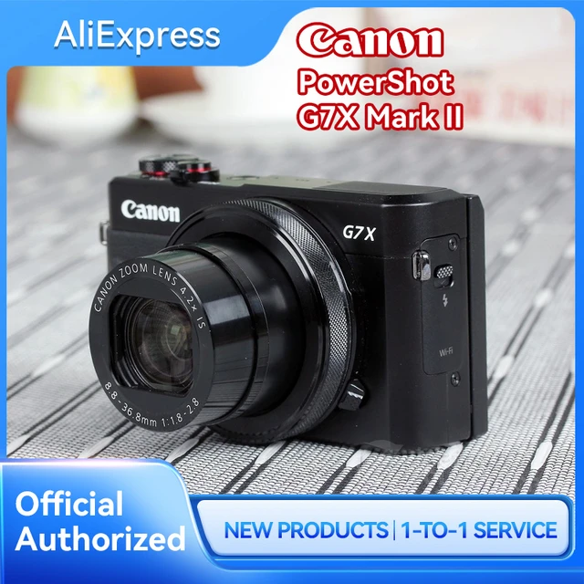 Canon PowerShot G7X Mark II Digital Camera with Wi-Fi & NFC LCD Screen and  1