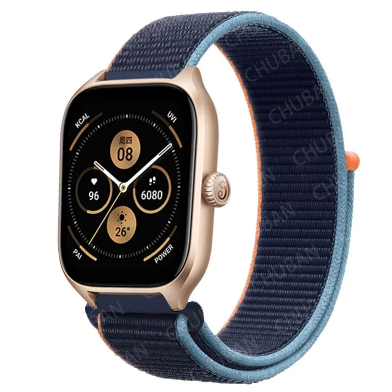 Nylon Loop Sport Bracelet for Smartwatch 20mm/22mm Bands