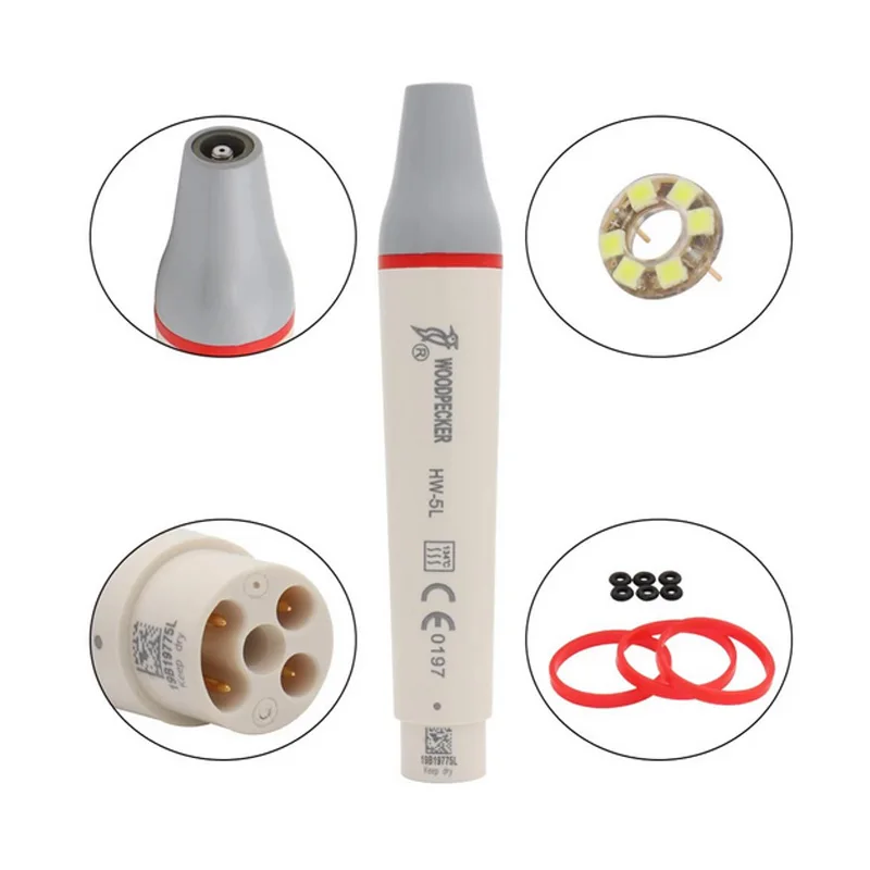 

Original Woodpecker Ultrasonic Scaler Removable Handle HW-3H HW-5L HW-6L /DTE Ultrasonic Scaler Handle HD-7L HD-7H