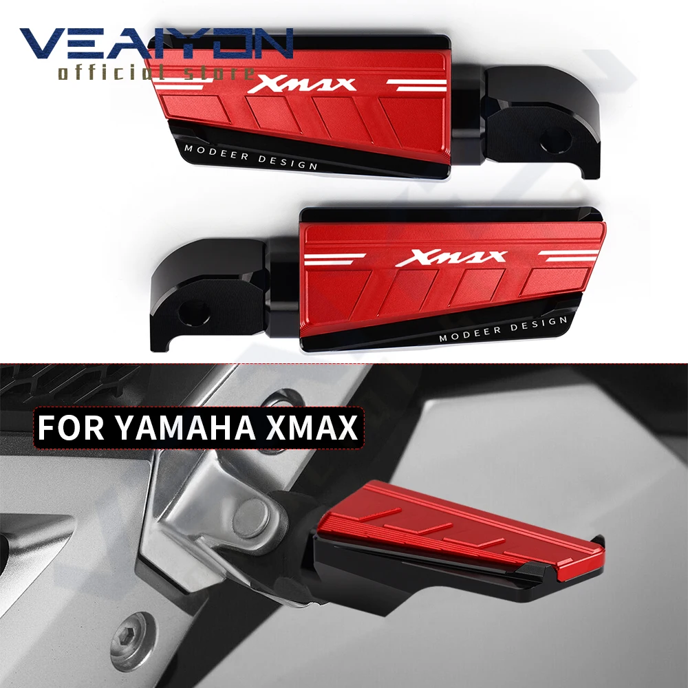 Per Yamaha Xmax X-Max Xmax 125 250 300 400 Accessori Moto Rider Poggiapiedi Pedale Scooter Poggiapiedi Anteriore Pedana