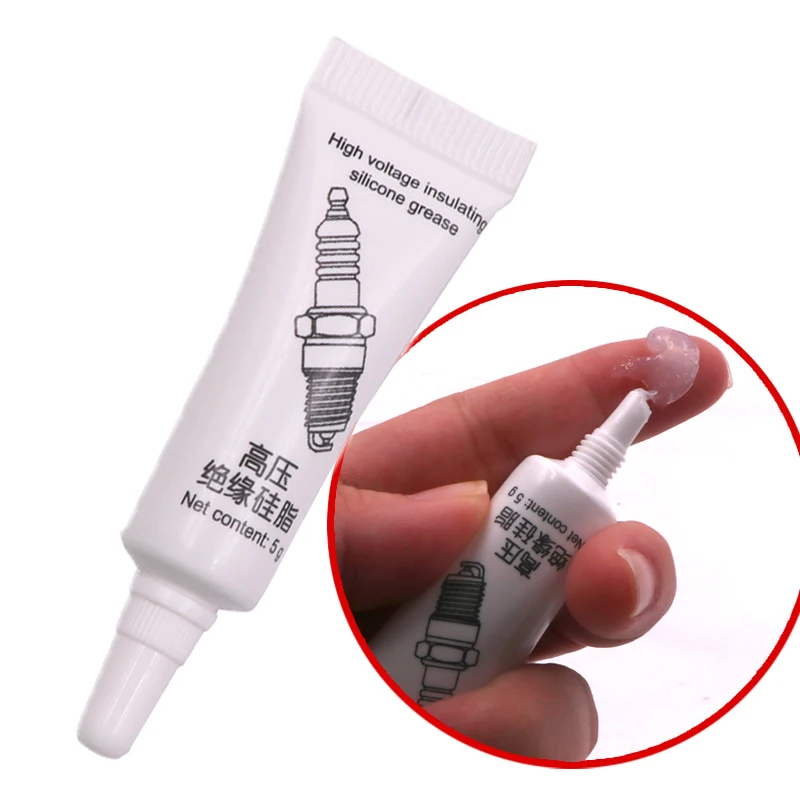 1/2/3Pcs Auto Car Spark Plug Silicone Grease