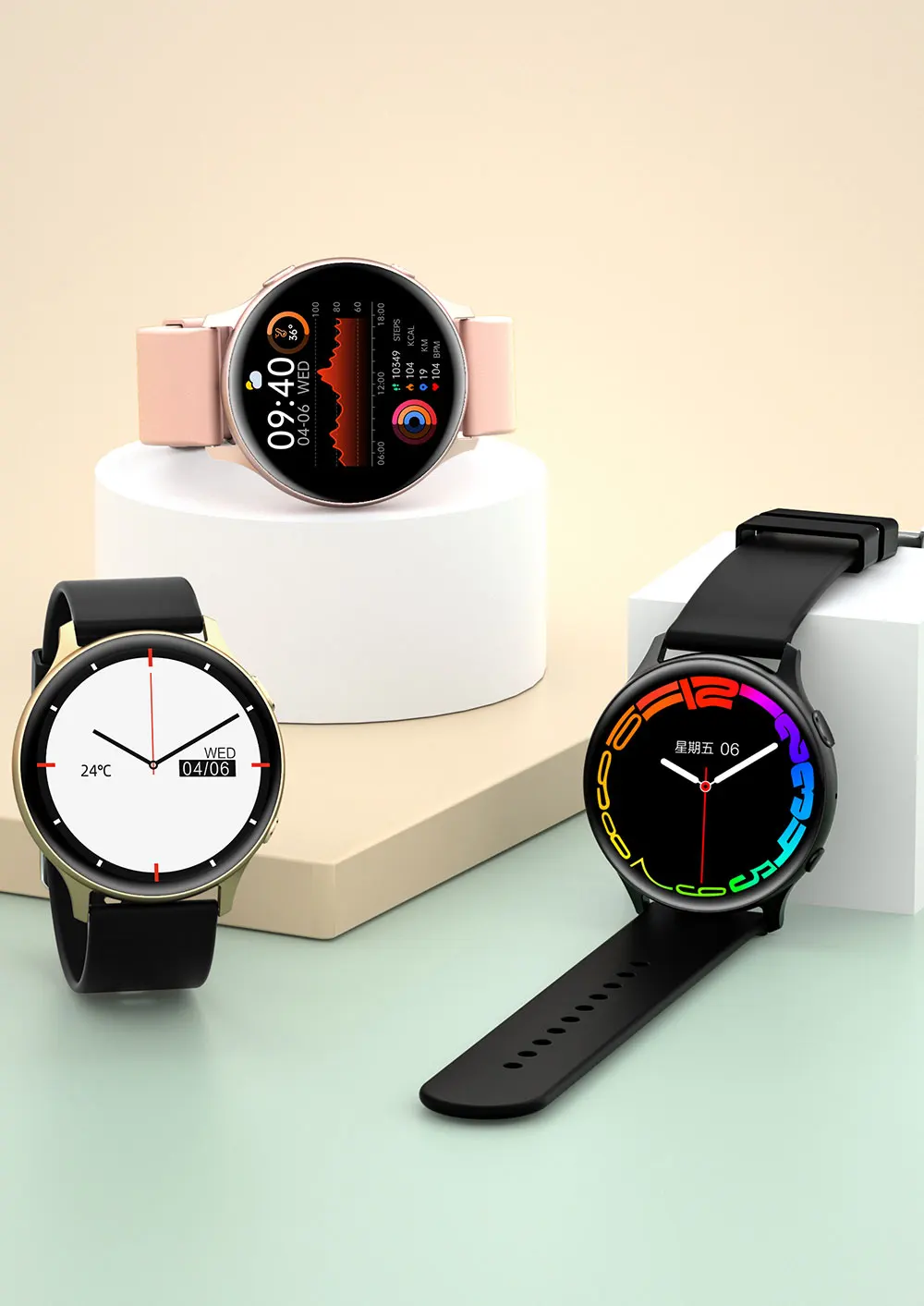 Unisex AI Voice Assistant Smart Watch