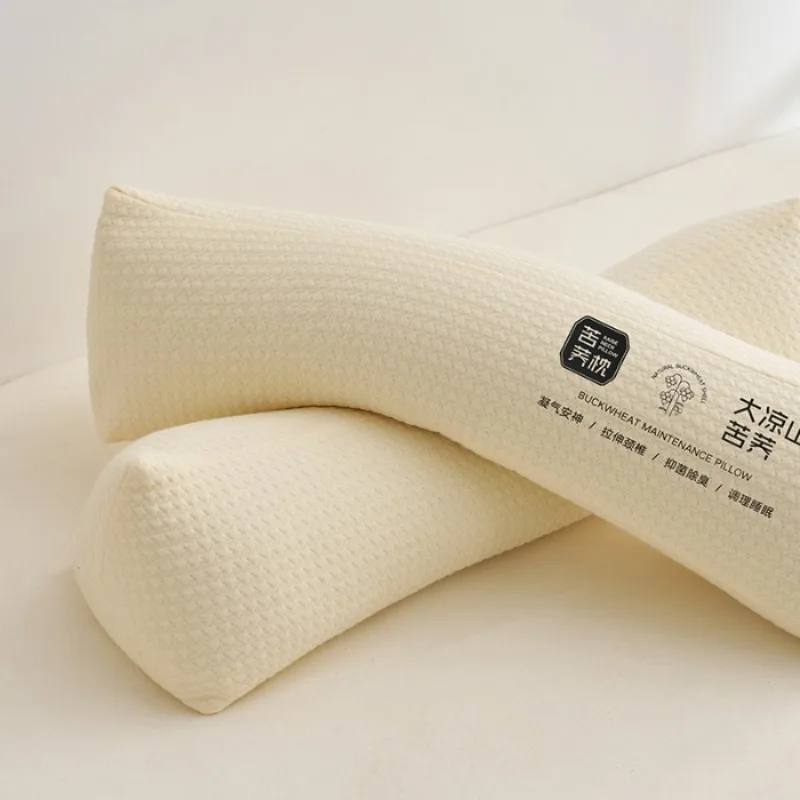tartary buckwheat triangular neck pillow buckwheat pillow fits the curve of the cervical spine and cannot sleep for a long time 3