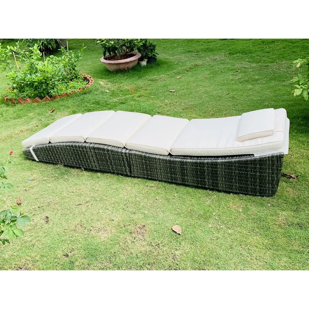 

Chair Beach Chairs Outdoor Garden Furniture and Terrace Sunlounger Beach Chaise Longue Deck-chair Portable Folding Chairs Leżaki