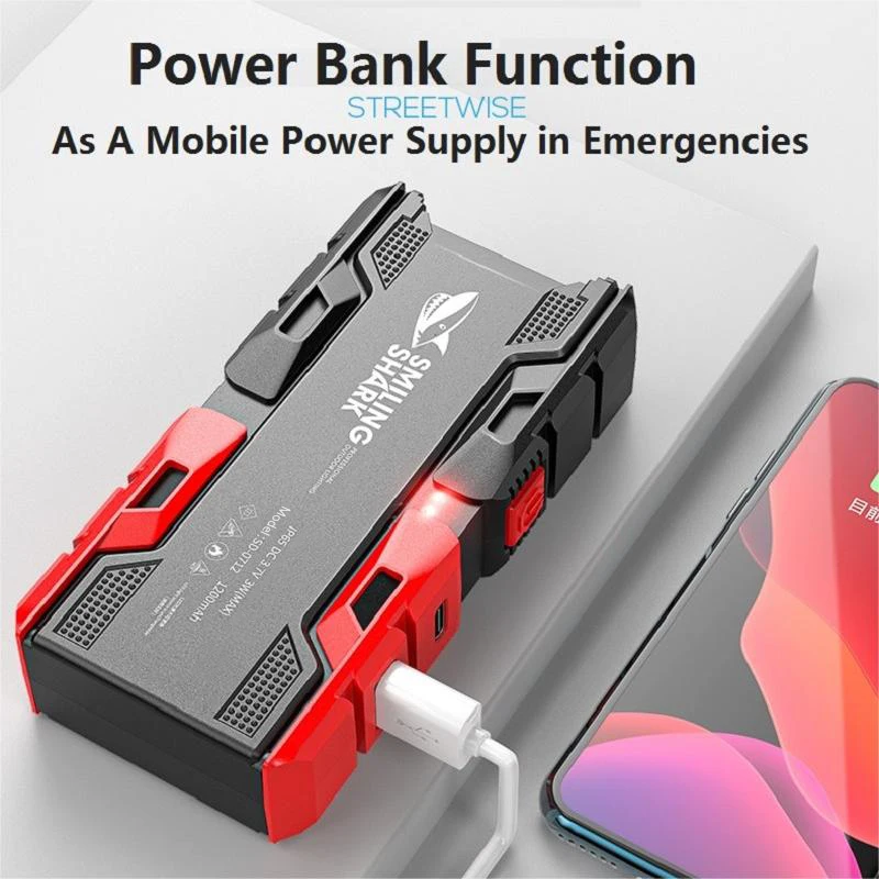 Smile Shark SD-0712 LED Flashlight High-brightness Long-range Rechargeable description image 3