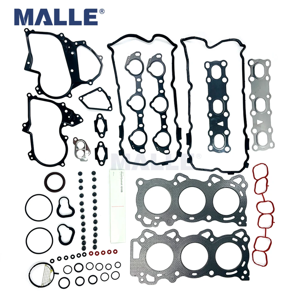 Engine Overhaul Gasket Kit VQ25 For Nissan Teana 2.5 VQ25DE Auto Car Accessories OE A0A01-JK20A Repair Cylinder Head Gasket Set