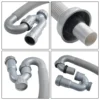 U-shaped Washbasin Water Pipe Sink Sewer Drainage Retractable Shaped Deodorizer Suitable For Kitchen And Bathroom 5