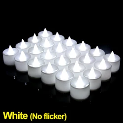 Flameless LED Tea Light Candle for Home and Event Decoration (1pc(only one candle))