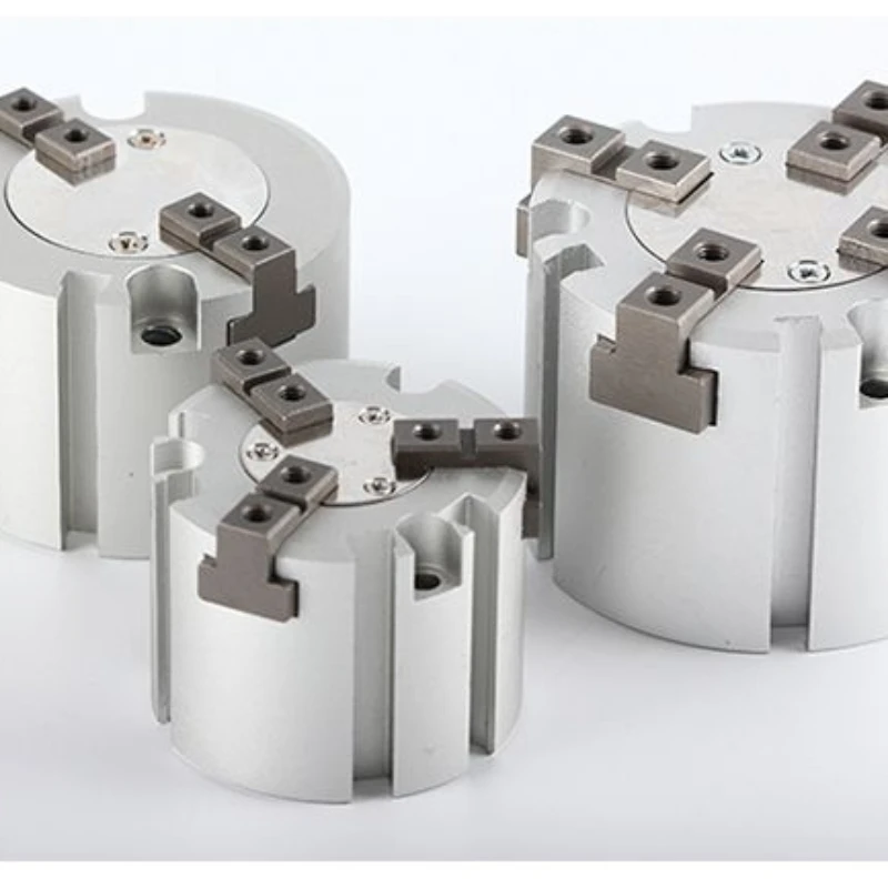 

MHS2/MHS3/MHS4 Series SMC Type Parallel Type Pneumatic Gripper MHS 16D 20D 25D 32D 40D 63D 80D Two-jaw Three-jaw Air Gripper