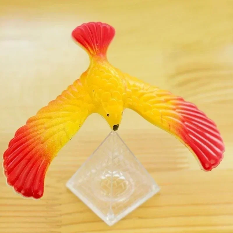 1 Pack Plastic Balancing Eagle Bird Children Educational Toys Kids Fun Toys Anti Stress Finger Balancing Game
