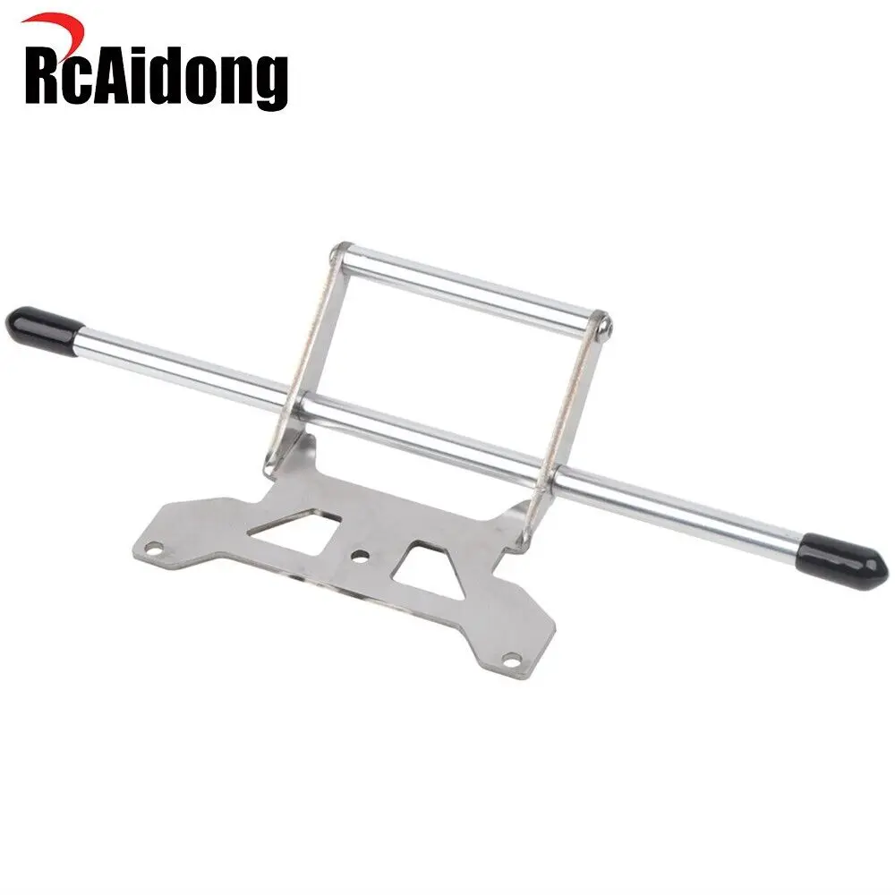 Paraurti Anteriore In Alluminio Per Tamiya Grassshopper 2/Frog/Super Hornet/Fast Attack Vehicle/Cavalletta Vintage Buggy Chassis