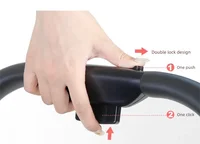 Poussette 3 en 1 pour bébé, système de voyage pour bébé, poussette 3 en 1 avec base Isofix, poussette pliable pour nouveau-né, poussette standard réversible 4
