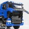 1/14 RC Hydraulic Metal Dump Truck 8x8 3-speed Gearbox Dumper Car Differential Lock Axles Tipper Truck Model Toy Gift 5