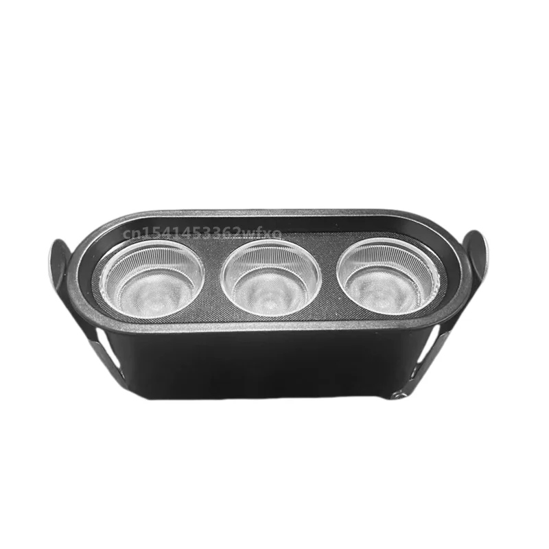 밝기 조절 가능한 미니 눈부심 방지 다운라이트 LED 천장 조명, COB 스포트라이트, AC110V-220V 거실 주방 실내 조명 전구, 6W10W20W