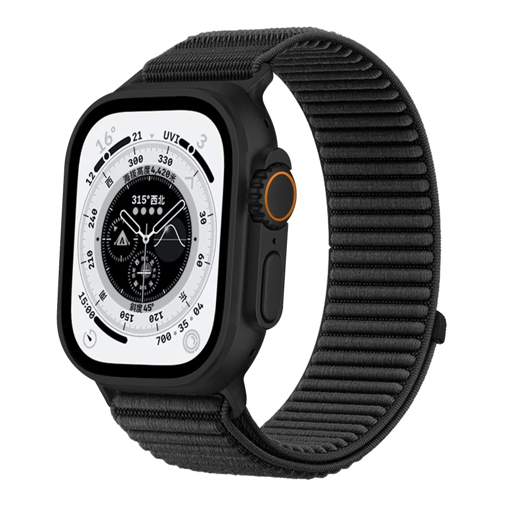 Nylon Loop Strap for Apple Watch - Stylish and Durable Replacement Bracelet