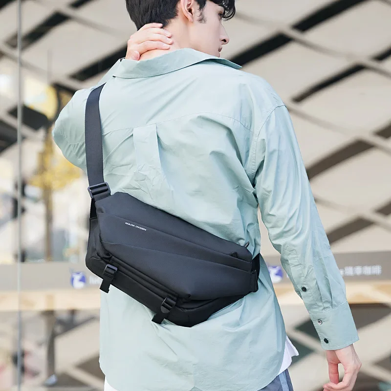Mens Messenger Bag Mark Ryden Waterproof CrossBag Magnetic Lightweight Minimalist Sling