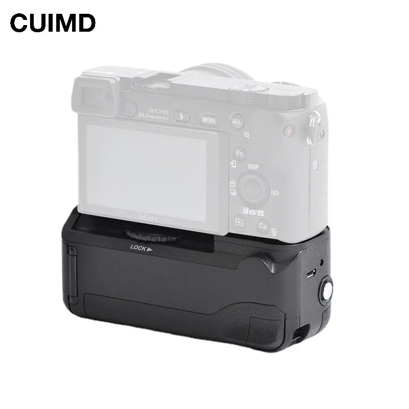 

Вертикальный держатель аккумулятора для камеры Sony A6300 A6000 A6400 A6100