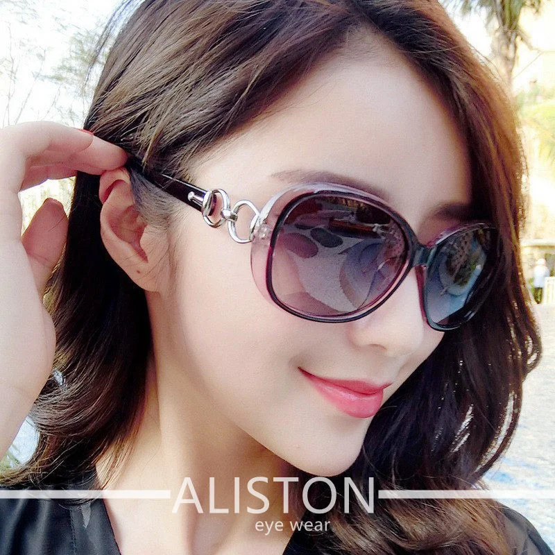 

New Sunglasses Women's Sunglasses Fashion Korean Edition Show Toad Mirror Classic INS Fashion Double Ring