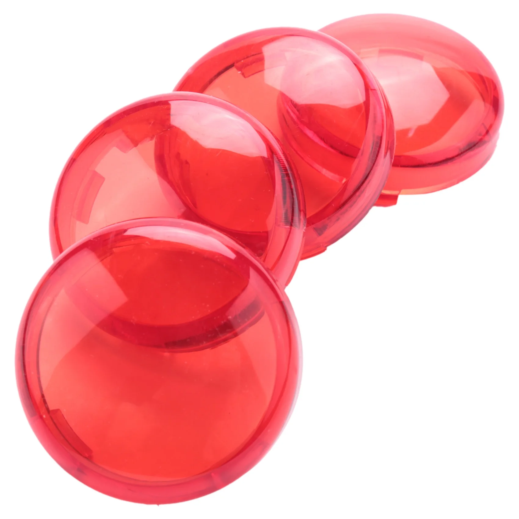 Sportster 1200 Touring Dyna Softail Fatboy Electra Road K 용 방향 지시등 렌즈 커버 용 4Pcs