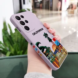 Premium Travel Road Phone Case - Durable Protection with Stylish Design - S24 Ultra (Light Purple 1)