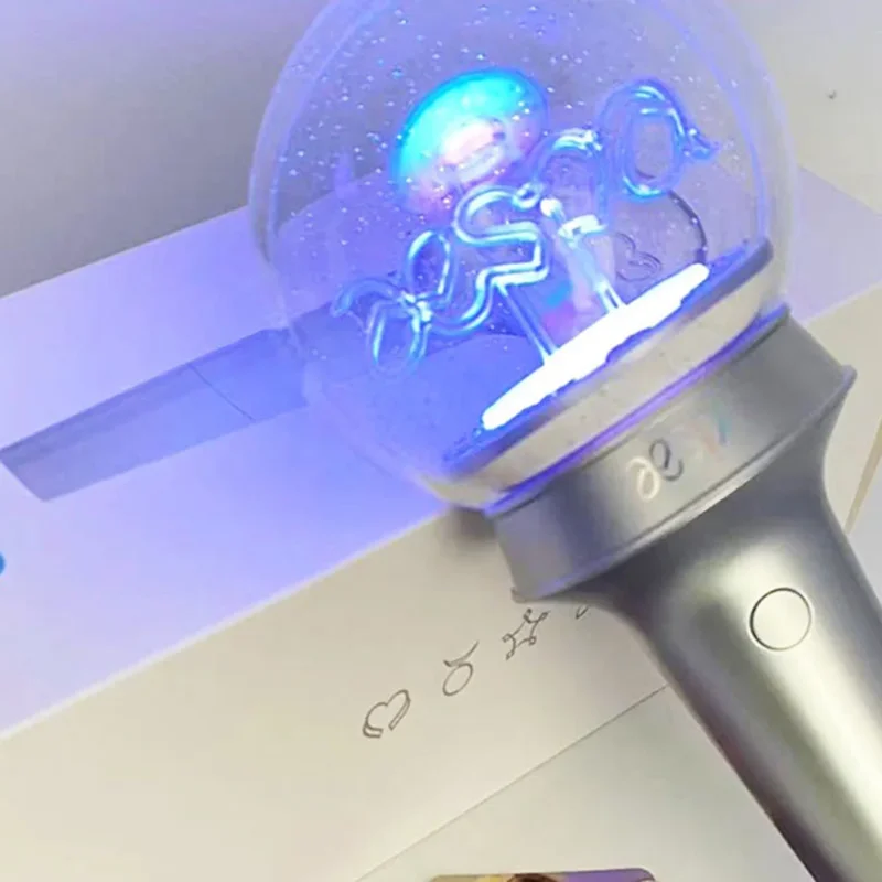 Kpop BP Lightstick Korean Light Stick and Keychain Concert Lamp Hiphop Party Flash Fluorescent Toys Fan Collection led glow sticks led sensory toys led fidget spinner bracelets