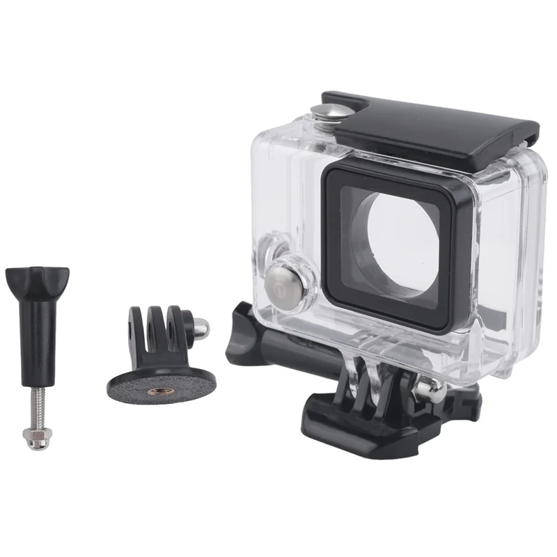 C-Kullanışlı-Gopro için Su Geçirmez Muhafaza Kutusu Gopro Hero 4 Hero3+Hero 3 için Sualtı Koruyucu Kutu Go Pro Aksesuarları için