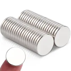 100 Pcs Ultra - Compact High - Strength Round Magnets for Whiteboards & DIY Projects (100 Pcs 8x1 mm)