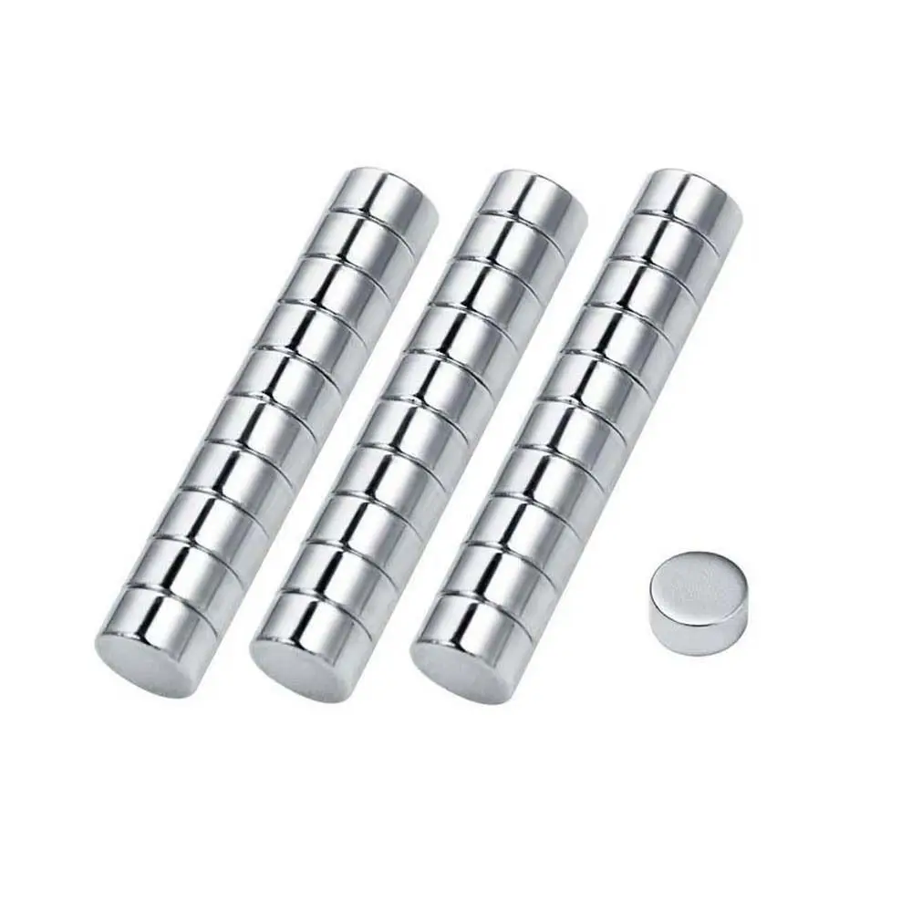 

10pcs/set Multi-functional Nail Magnets Cat's Eye Cylindrical Magnets 3D Effect Powerful Iron Suction Tools