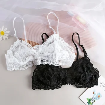 1Pcs Lace Bra for Woman Thin Transparent Sexy Underwear Female Lingerie Women's Bralette for Ladies 2025 New in Fashion