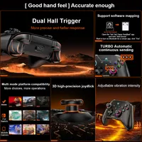 Lenovo S02 Wireless Bluetooth Gaming Controller, Dual Hall Trigger Wireless Gamepad, For Switch, PC, Android, IOS, TV 2