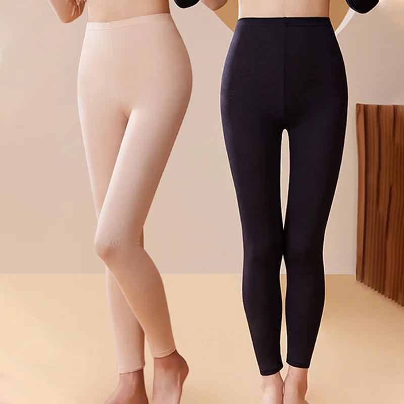 

Women Seamless Thermal Underwear Women's Legging Tight Winter Warm Long Underpant Thermo Thermal Pants Pajamas Jeggings