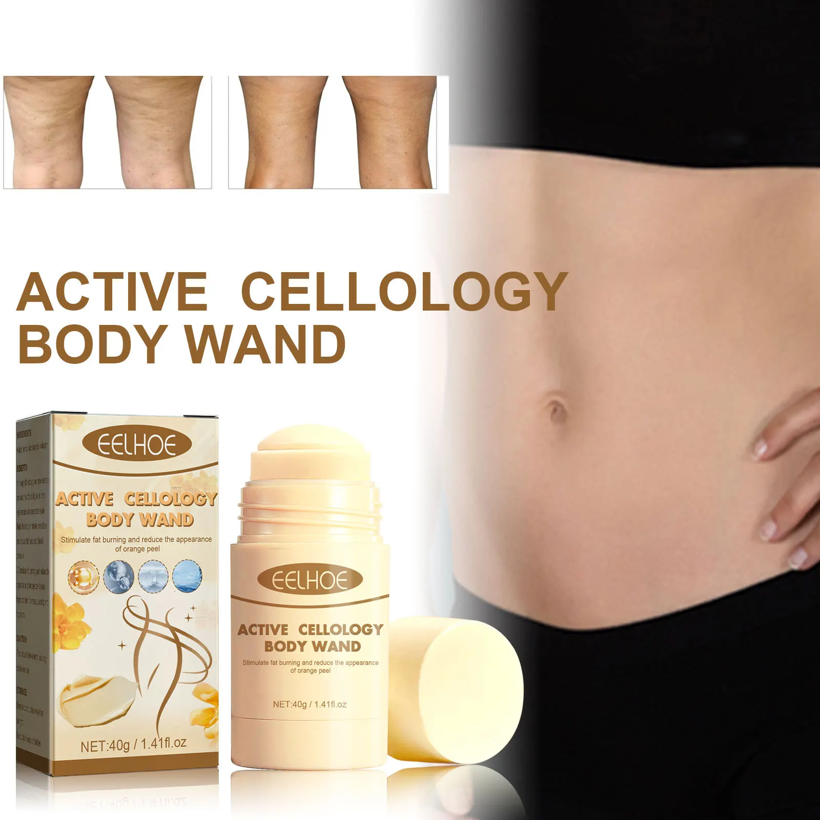 Slimming Body Balm Stick Effective Weight Loss Leg Waist Belly Lift Firm Anti Cellulite Moisturizing Fat Burning Cream Female Male_voghion.com