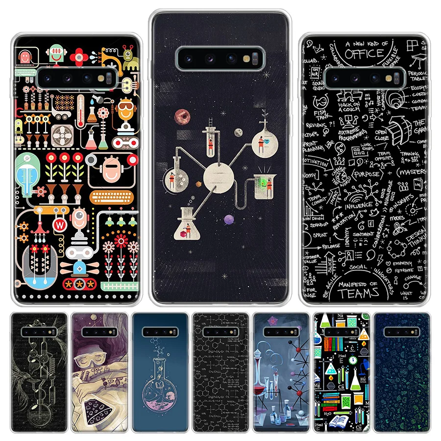 Biology-and-Chemistry-Phone-Case-For-Samsung-Galaxy-S24-S22-Ultra-S21 ...
