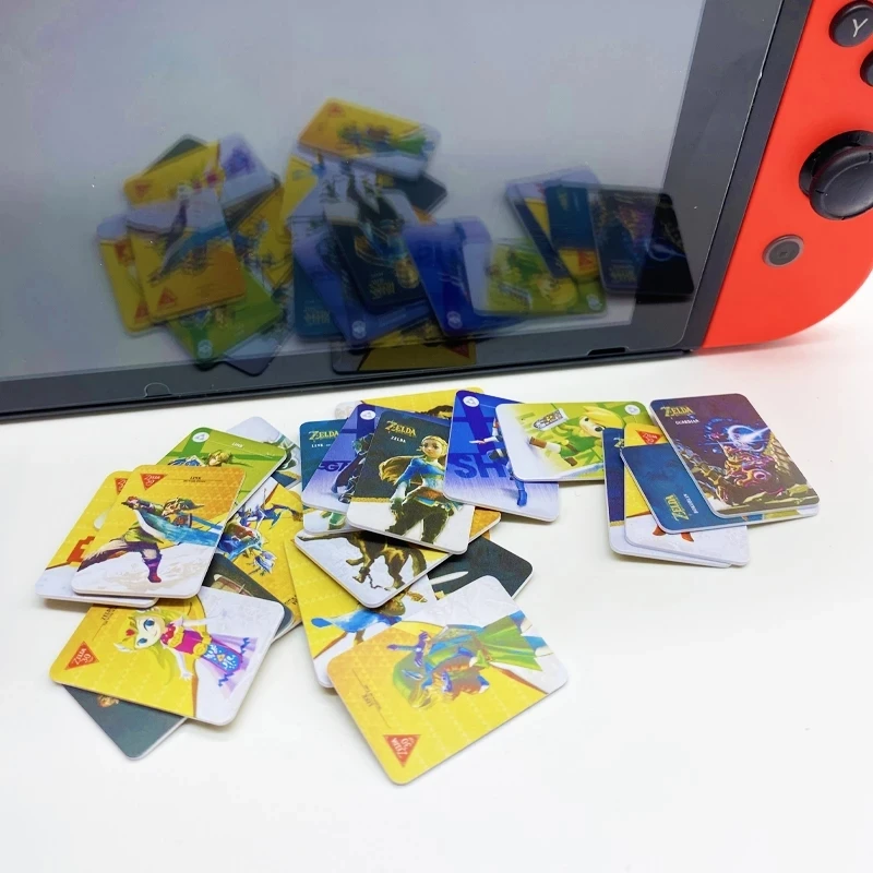 25pieces For Amxxbo BOTW Zeldaes the Legend of Breath of the wild Acessorz TLOZ NTAG215 Tags Game Cards NS Switch chamberlain remote