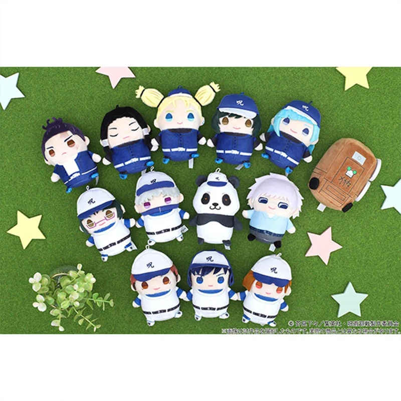 

In Stock Original MOVIC Fushiguro Megumi Kugisaki Nobara Satoru Gojo Itadori Yuji Inumaki Toge Nishimiya Momo Cute Plush Doll