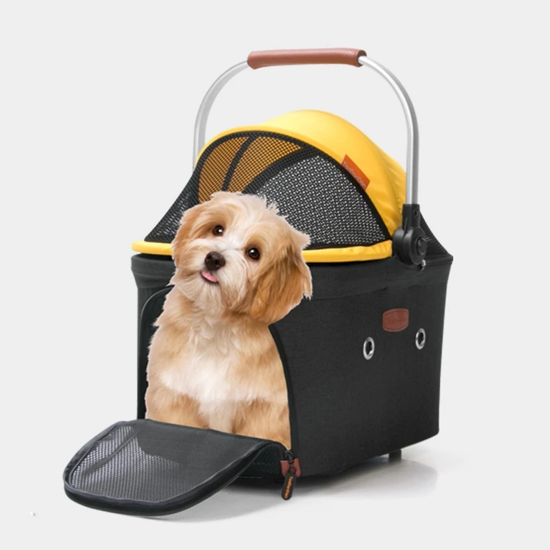 

Outdoor Portable Car Cat Breathable Cage Dog Travel Accessories Pet Carrier Lightweight Pet Basket Foldable Dog Carrier