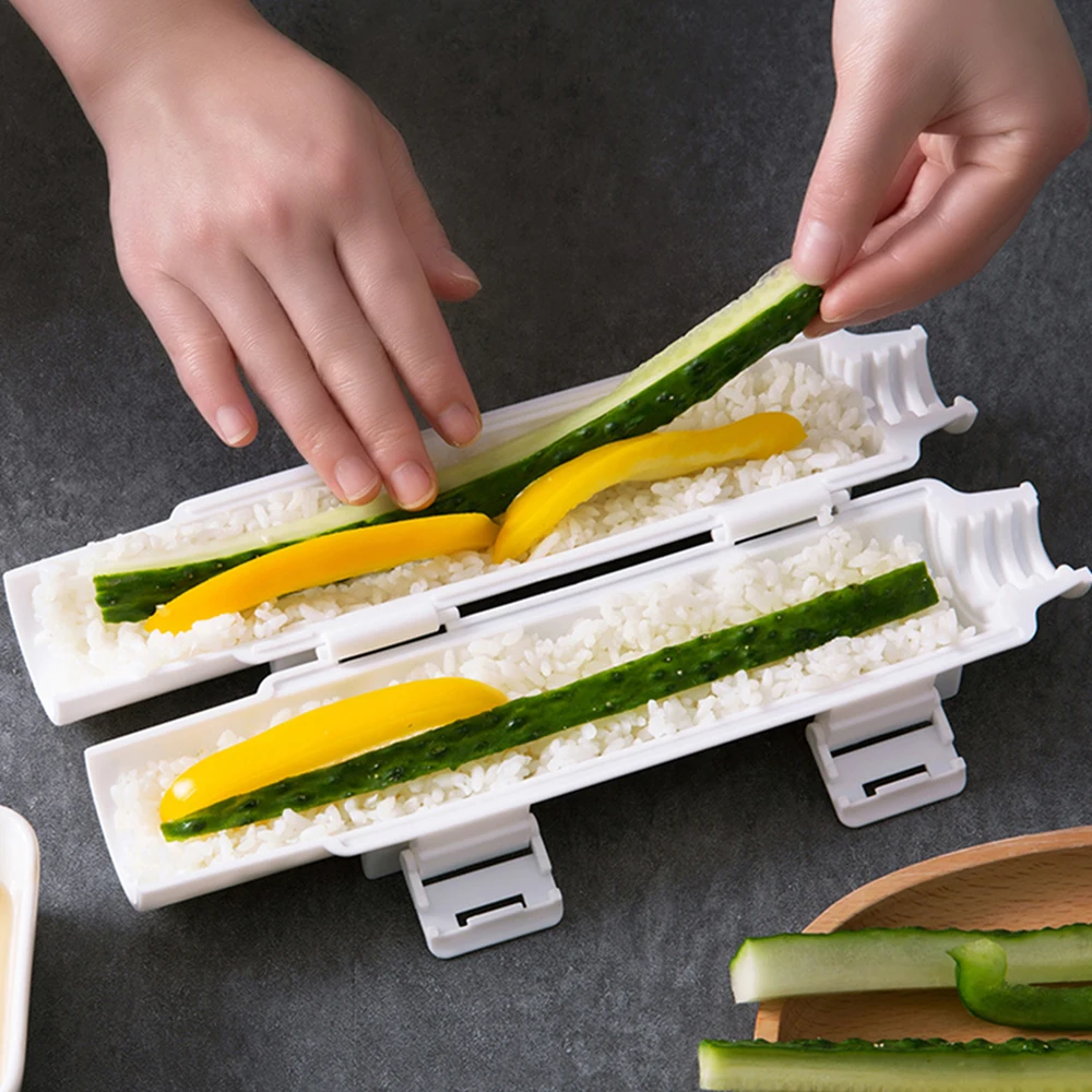 Nuovi Strumenti Sushi Quick Sushi Maker Rullo Stampo Riso Gadget Arrotolare  Carne Vegetale Dispositivo Sushi Fai Da Te Che Fa Macchina Articoli Da  Cucina Da 8,24 €