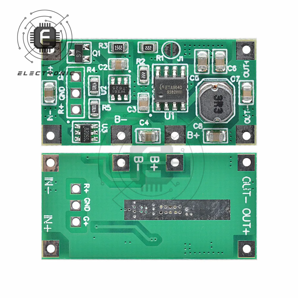 DC 5V 1A UPS Uninterrupted Power Supply Module Step Up Booster Voltage Converter for 18650 Lithium Battery Charge Protection