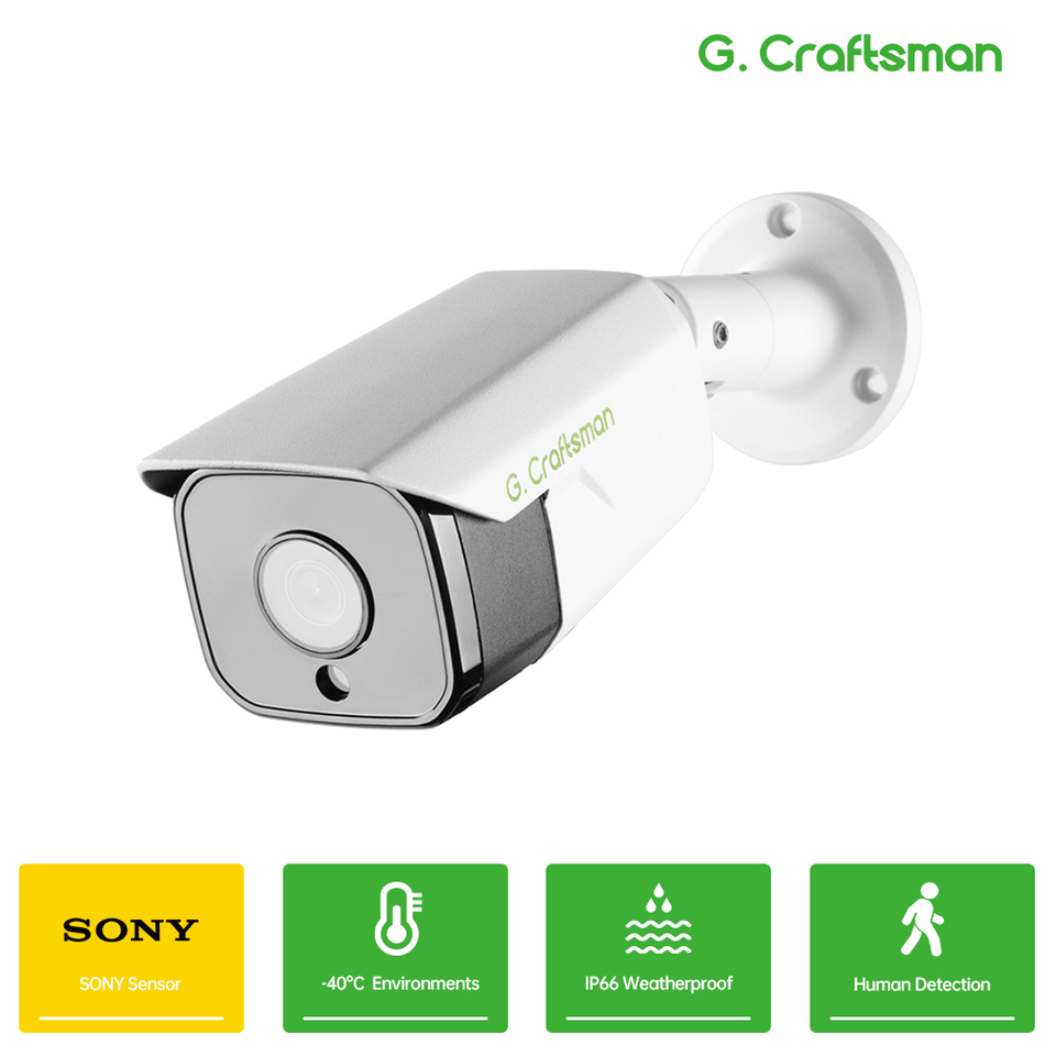 GC CN XMeye,Z ,6MP,POE, 20FPS,2.8mm/3.6mm/6mm ,Face Human,Audio, IR Night Vision, Onvif Video CCTV Surveillance Security,Home